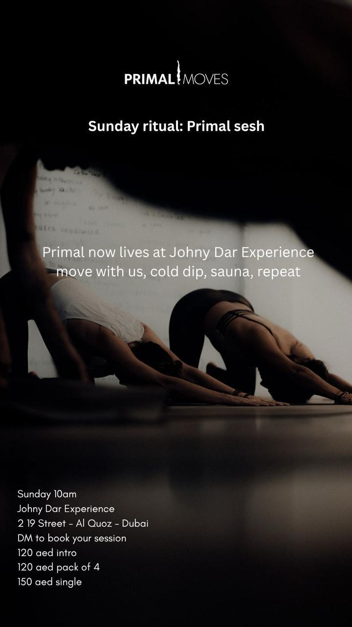 SUN 26/10 10am// Ticket for Primal Moves Session
